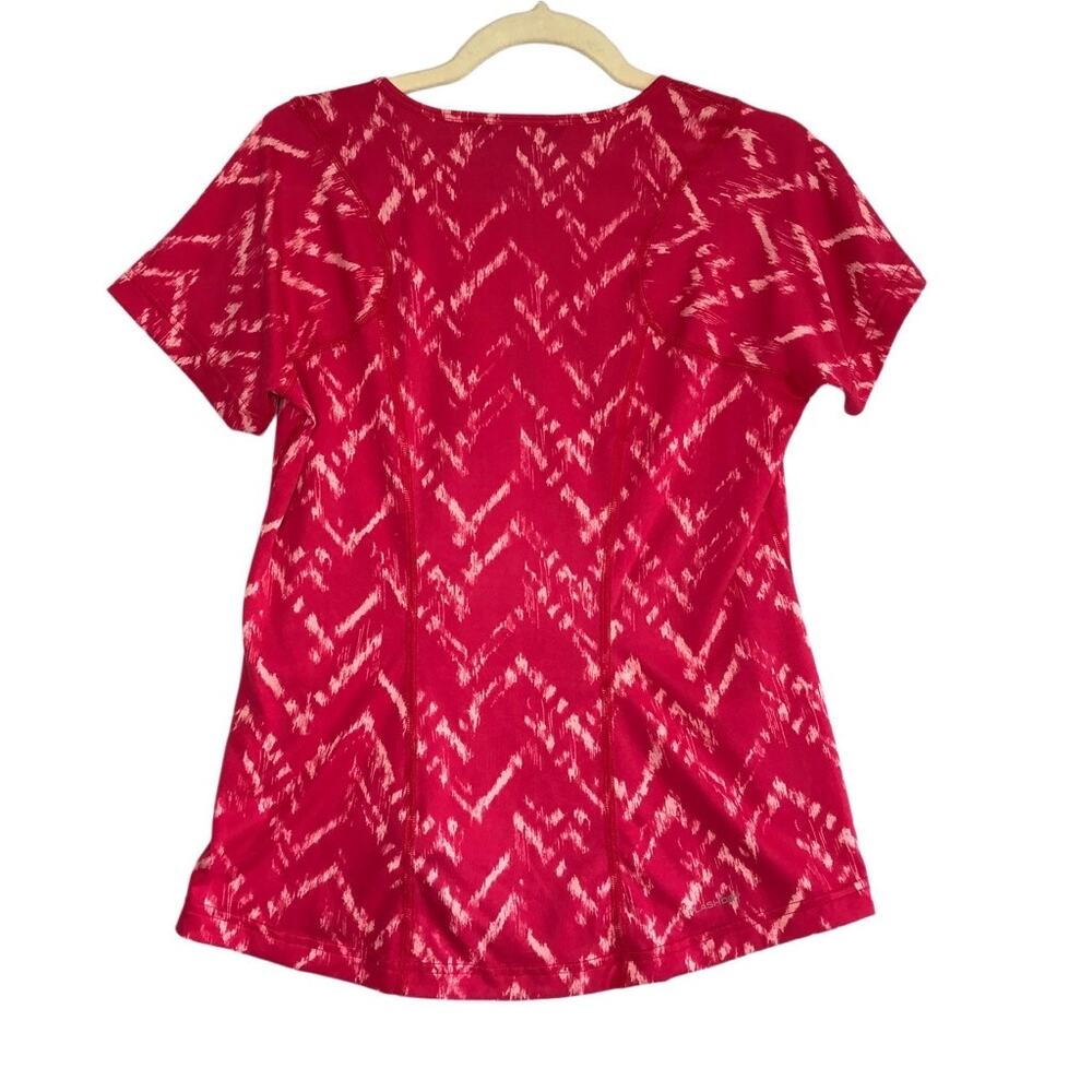 THE NORTH FACE Flash Dry Top Women M Red Sporty Outdoor Athletic Retro Travel - Picture 3 of 11